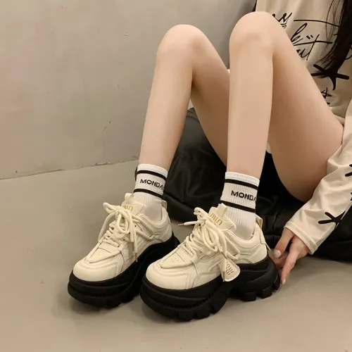 Boldi Kuki Износостойкий и Легкий Низкий Топ Кроссовки с Толстой Подошвой Женские