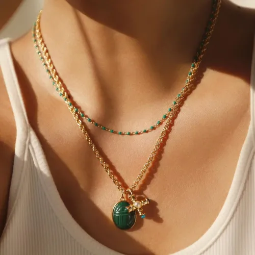 agatha Brass Necklaces Унисекс
