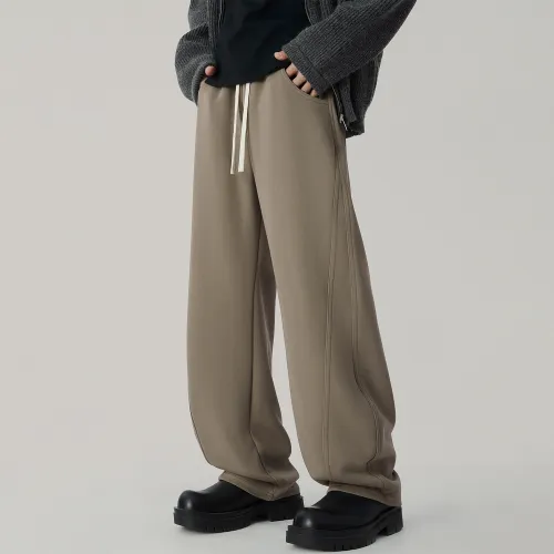 WPOOLL Вязаные тренировочные брюки для мужчин