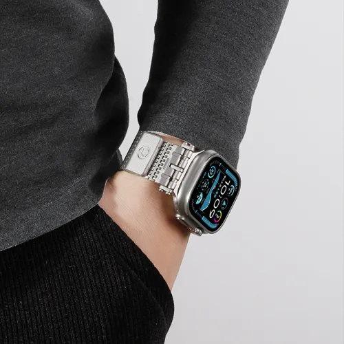 Wepro Ремешок Apple Совместимость Нержавеющий Стальной Материал 142 мм 221 мм