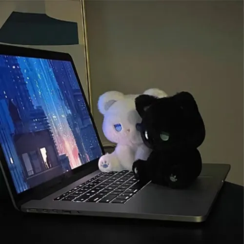 Десять тысяч детских музыкальных игрушек ПЭТ Розовый Мягкий и милый Гантелька Мягкая игрушка Слепая коробка Одиночная Слепая коробка