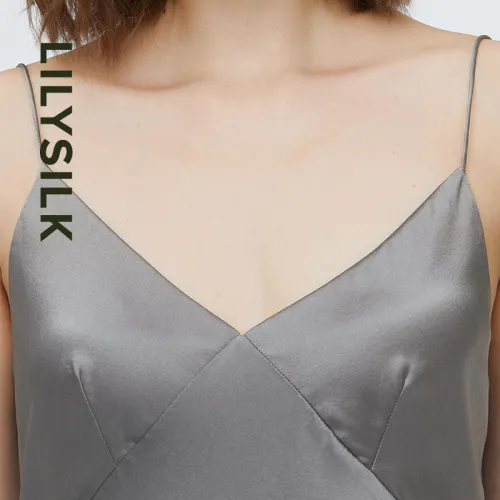 LILIXIUKE Угольно-серый Женские Слиплатья