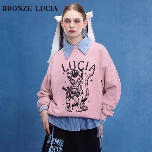 Bronze Lucia Розовый Женские Свитшоты