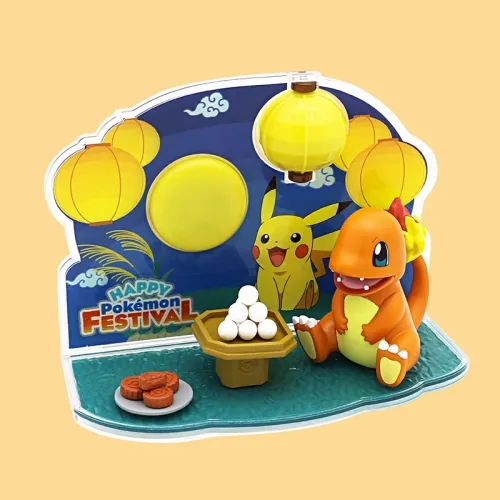 SUNFUN CULTURE SF Покемон Сценарий Набор Чармандер Эльф Шар Sam'S Edition Игрушки