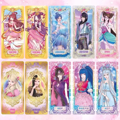 KAYOU Yeloli Crystal Diamond Сумка 12 Штук Набор IP Аниме Карточки 20 Пачек Коробка