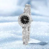 Звездный Черный Лицо [Высококачественная Коробка + Сумка для покупок + Регулятор часов]