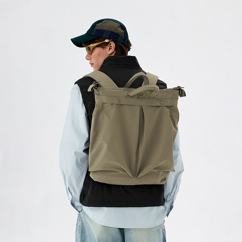 NOTHOMME Outdoor Backpack Polyester Fiber Khaki Unisex NOTHOMME Outdoor Рюкзак Полиэстер Волокно Хаки Унисекс — фото 6
