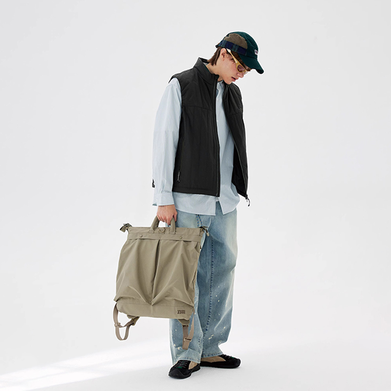 NOTHOMME Outdoor Backpack Polyester Fiber Khaki Unisex NOTHOMME Outdoor Рюкзак Полиэстер Волокно Хаки Унисекс — фото 5
