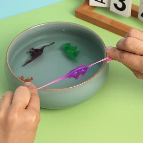 KAQU K Цвет меняющий эластичный динозавр игрушка