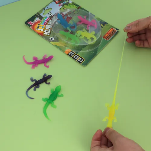 KAQU K Цвет меняющая эластичная ящерица игрушка