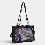 Черно-фиолетовый