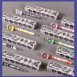 Полная коробка из 25 ручек с неизвестным дизайном