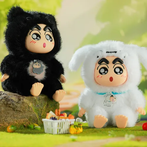 Crayon Shinchan Fantasy Forest Очаровательные Животные 1 6 Слепые Коробки 1 Полная Коробка 6 шт
