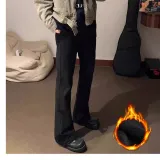 Черный с флисовой подкладкой и утолщением