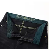 Чёрный Серый K653 (Брюки)