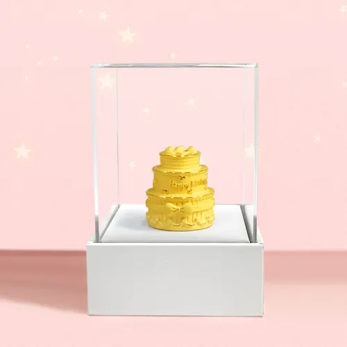 D.Get Золото с медным покрытием Ювелирные аксессуары Унисекс Подарок для женщин Bestie День годовщины