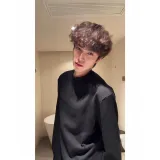 Черный с флисовой подкладкой