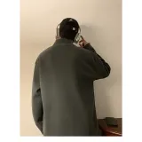 Темно-серый с флисовой подкладкой