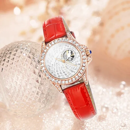 KANGOL Механический Movement Женские часы 33 мм Серебряные