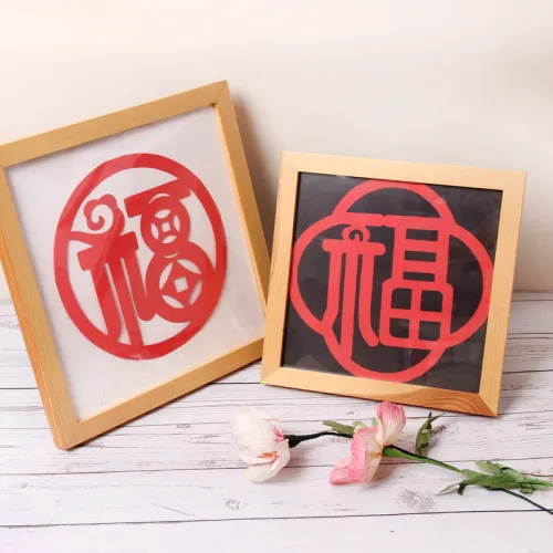 BIG TAYLOR Год дракона Бумага Cutting Набор Китайское благословение Китайский зодиак DIY Handmade Узор для окон Игрушки