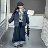 Темно-синий, размер 8