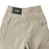 Хаки абрикосовые штаны