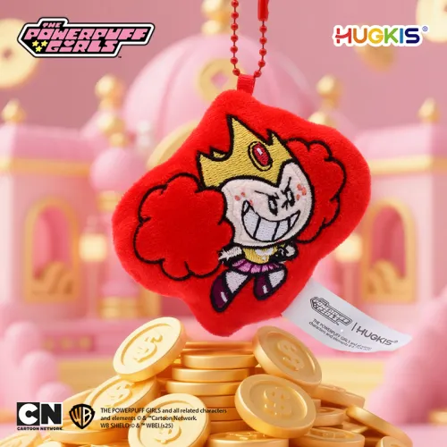 HUGKIS THE POWERPUFF GIRLS Пузырьки Флок HUA Mojo JOJO Магнитный магнит для холодильника Подвеска Слепые коробки