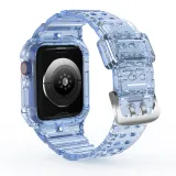 Прозрачный синий