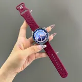 Кошачья лапа Спортивный-Силиконовый ремешок [Бургунди]