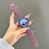 Кошка Лапа Спортивный-Силиконовый Ремешок [Дымчатый Фиолетовый]