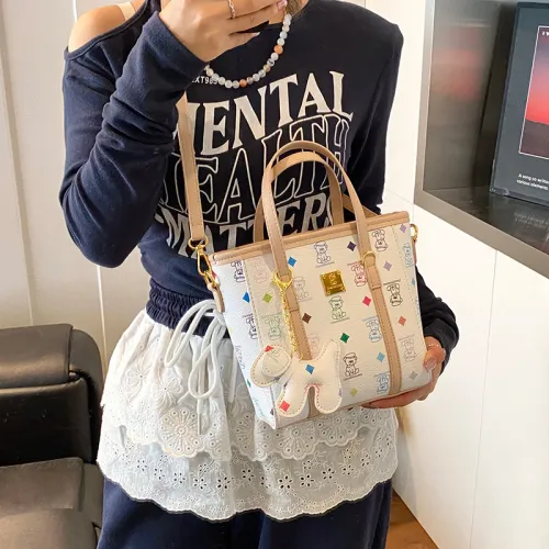 Xuan Xi ПУ (полиуретан) Корзинка-сумка Сумка на плечо Сумка Женская Многоцветная