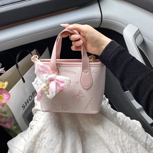 Xuan Xi ПУ (полиуретан) Корзина Сумка Сумка через плечо Сумка на одно плечо Женская Многоцветная