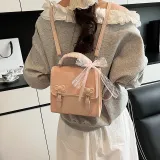 Розовый шелковый шарф-сумка для покупок