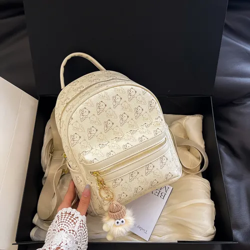 Xuan Xi ПУ (полиуретан) Рюкзак Женские Экрю Кофе