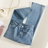 Винтаж Синий (Me45 Smile Логотип на левой стороне штаны)