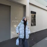 Синий (90% белый утиный пух)