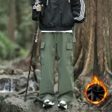 Армейский зеленый - с флисовой подкладкой