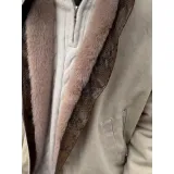 Светлый абрикос, утеплённый