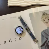 Глубокий синий / Повседневный медведь / Джинсовая ткань