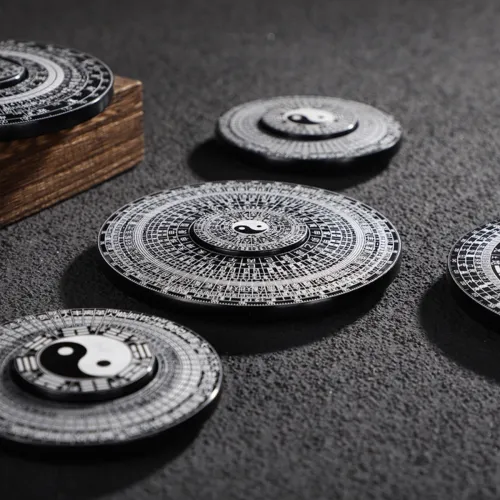 AECELI Китайский стиль Тайцзи Unboxing Кончик пальца Вращающийся Волчки Игрушки