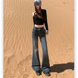 Синий Серый Увеличенная Длина