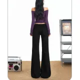 Чёрный, удлинённый, с подкладкой