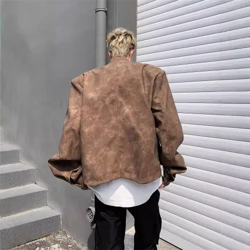 MIIRACER Унисекс Кожаные Куртки