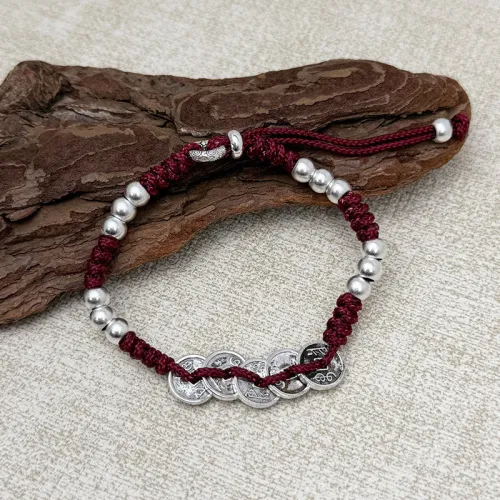 HAZYOU Браслеты с шнурками из смолы Женские