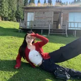 Винтажный красный