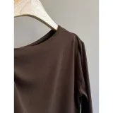 Кофейный (с брендом Muse, крючок и петля)