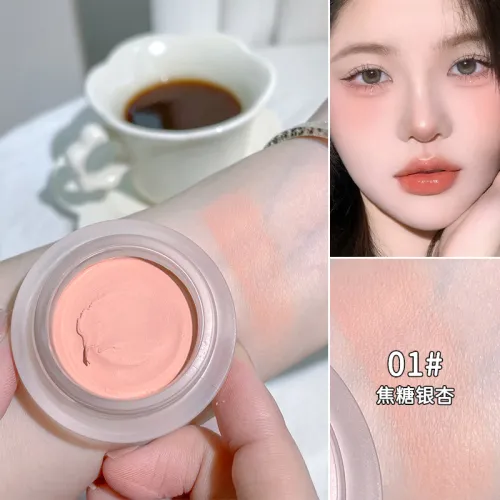 BAXI Мягкий Dusk Румяна Натуральный Осветляющий Красный Глина Легко Смесь Корректирующий Тон Кожи 5г