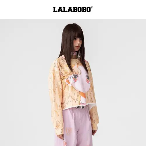LALABOBO Желтые Женские Свитшоты
