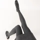 [Носки с рисунком "Stairs 1 Pack"] Medium Gray 1