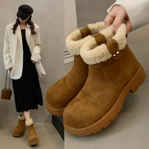 OLIDIK Мартин Ботинок Тепловой Противоскользящий на Кости (Размер Длина) Зимние Ботинки Женские